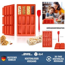 Silikon müsliriegelform recht gebraucht kaufen  Weinheim