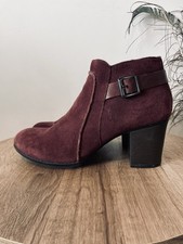 Clark women suede for sale  TREGARON