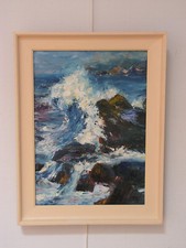 Tableau huile toile d'occasion  Saint-Savinien