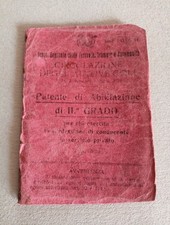 Patente abilitazione grado usato  Roma
