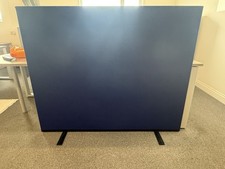 Blue office divider for sale  RAMSGATE