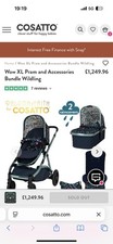 Cosatto double pushchair for sale  PETERBOROUGH