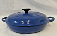 le creuset blue for sale  IPSWICH