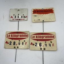 Lot étiquettes pics d'occasion  Contrexéville