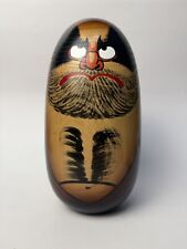 Usado, Boneca Daruma japonesa grande feita à mão 11" comprar usado  Enviando para Brazil