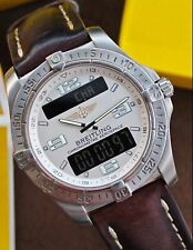 Breitling Aerospace Avantage E79362 White Dial Box & Papers Light & Sound, usado comprar usado  Enviando para Brazil