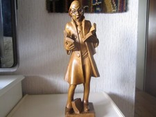 Holz figur bücherwurm gebraucht kaufen  Friedenweiler
