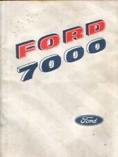Ford tractor 7000 for sale  UK