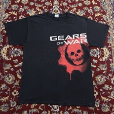 Camiseta promocional vintage 2006 Gears Of War 1 videogame Xbox 360 anos 2000 Y2k rara comprar usado  Enviando para Brazil