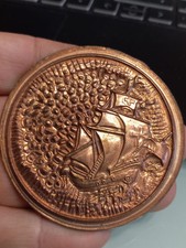 Medaglia nave veliero usato  Massa