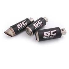 Usado, Tubo de escape universal 61 mm para motocicleta silenciador escape com DB Killer Carbon comprar usado  Enviando para Brazil