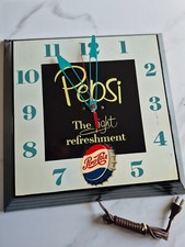 Pepsi advertising clock for sale  Holyoke