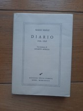 Mario mafai diario usato  Milano