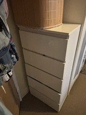 White chest drawers for sale  LONDON