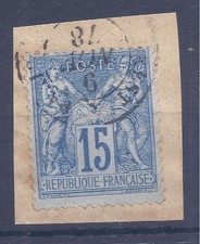 Lot fragment oblitéré d'occasion  Hazebrouck