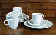 Altes weißes kaffeegeschirr gebraucht kaufen  Hamburg