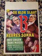 Affiche belge 1953 d'occasion  Pantin