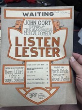 1918 revue sheet for sale  Omaha