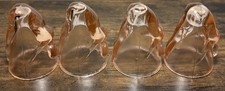 Conjunto de 4 copos rosa estilo McKee para cima comprar usado  Enviando para Brazil