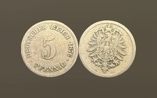 Pfennig 1876 deutsches gebraucht kaufen  Troisdorf