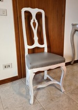 Sedia legno bianco usato  Cornedo Vicentino