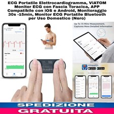 Ecg portatile elettrocardiogra usato  Sori