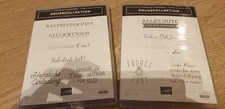 Stampin zweiteiliges stempelse gebraucht kaufen  Halvesbostel