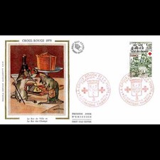 Fdc soie croix d'occasion  Crécy-la-Chapelle