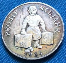 Austria 1964 gettone usato  Garlasco