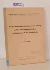 Auswirkung grundwasserabsenkun gebraucht kaufen  Herzfelde