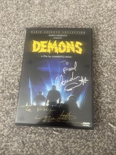 Demons 1985 autographed for sale  DURHAM