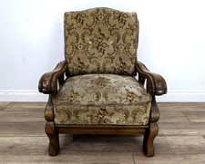 Armchair vintage oak for sale  BRISTOL