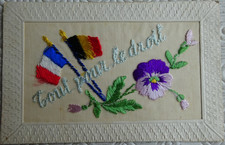 French silk postcard for sale  NOTTINGHAM