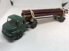 Usado, Wiking HO 1/87 Mercedes-Benz LS 1113 Log Transporter Verde - Vintage comprar usado  Enviando para Brazil