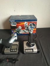 Saitek X52 Flight USB Joystick + Manette de Gaz Complet Fonctionne Parfaitement comprar usado  Enviando para Brazil