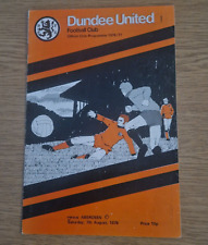 Dundee unt. aberdeen for sale  WEMYSS BAY
