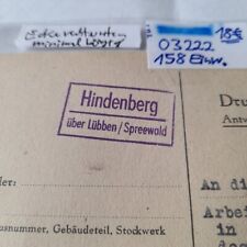 Hindenberg lübben spreewald gebraucht kaufen  Berlin