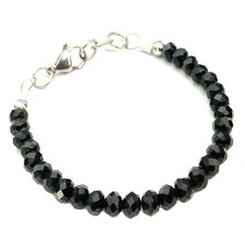 Bracciale tennis nero usato  Scandicci