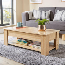 oak coffee table storage for sale oak coffee table storage for sale BLACKBURN