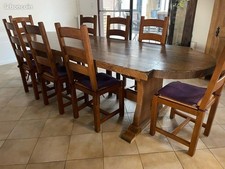 Table ferme chene d'occasion Table ferme chene d'occasion  Montier-en-Der