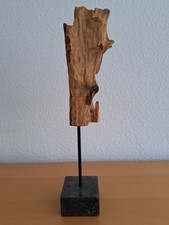 Skulptur holz marmorsockel gebraucht kaufen  Querfurt