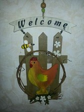 Türkranz türschild welcome gebraucht kaufen  Vohenstrauß