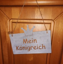 Blechschild königreich hänge gebraucht kaufen  Pansdorf