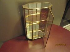 Vtg brass glass for sale  Berlin