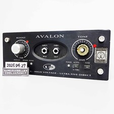 AVALON DESIGN U5 Pure Clase A Instrumento DI-Preamplificador Modelo Negro Probado segunda mano  Embacar hacia Mexico