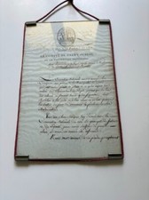 Document datant révolution d'occasion  France