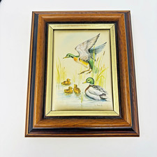 Vtg wood framed for sale  Kingsley