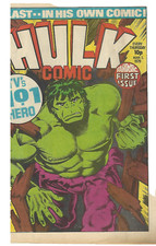 Hulk marvel comic for sale  KNEBWORTH