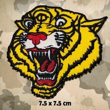Tiger head embroidered for sale  MANCHESTER