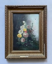 Flowers oil canvas d'occasion  Expédié en Belgium